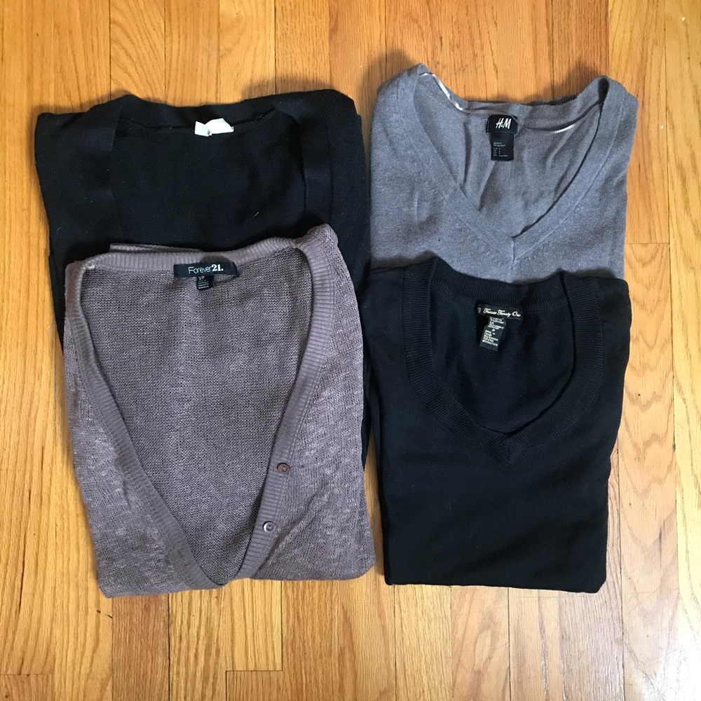 Cardigan and Sweater Set